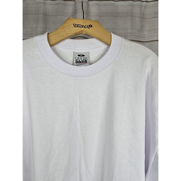 PRO CLUB MEN'S BLANK SOLID HEAVYWEIGHT SHORT SLEEVE T-SHIRT PRO CLUB TEE 3XL #B1 - Picture 3 of 5